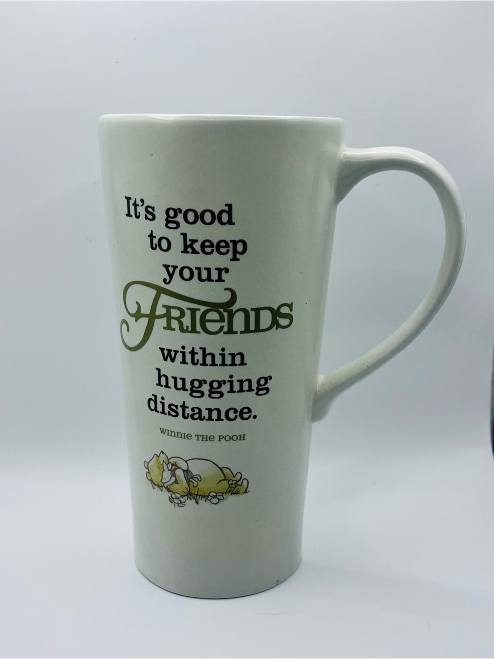Hallmark Disney Winnie the Pooh Friends Tall Travel Mug Microwave Safe